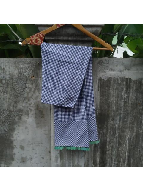 Other Designers Mtv × Vintage - Vintage Y2K MTV ©2000 Gingham Women Ethnic Pants