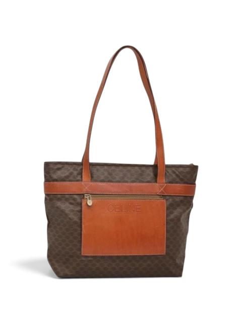 CELINE Leather tote