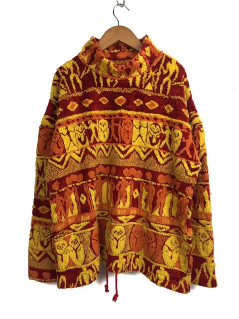 Other Designers Very Rare - Descente deep pile Kuno Art fleece pullover