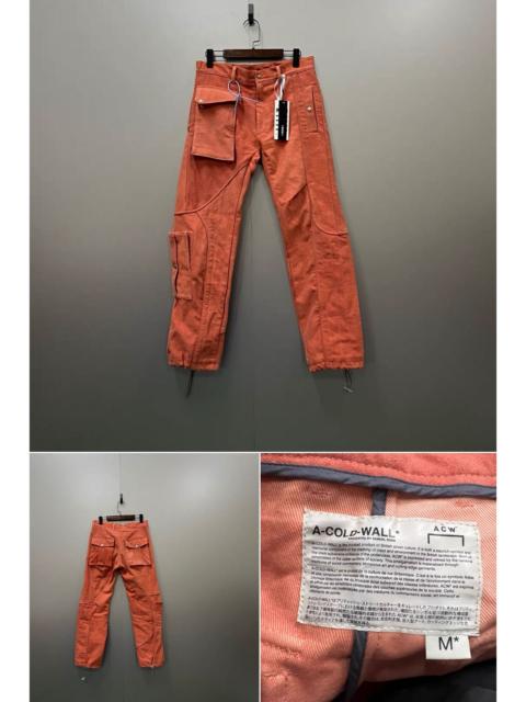 Other Designers A-COLD-WALL ACW Brick Red Work Pants Size M