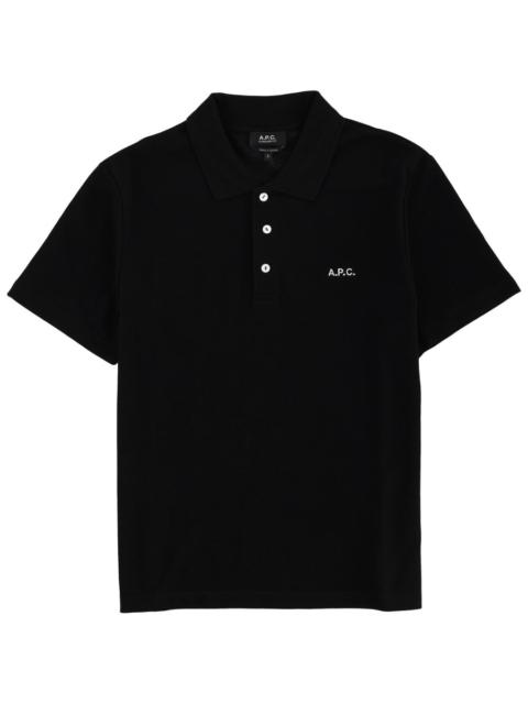 A.P.C. STANDARD COTTON POLO SHIRT WITH LOGO
