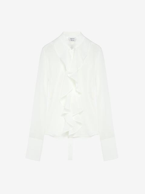 Alexander McQueen Ruffled Shirt