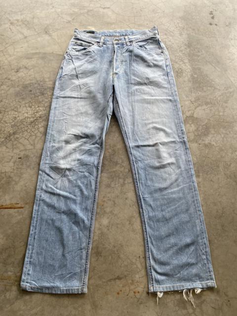 Other Designers Vintage 80s Lee Rider Button Fly Half Selvedge