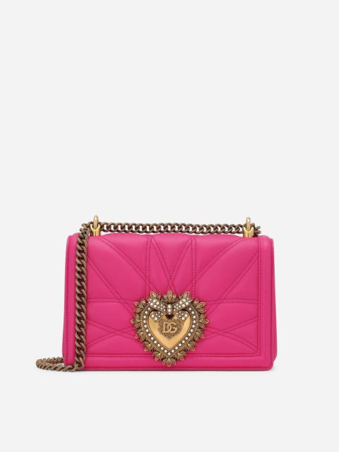 Dolce & Gabbana Medium Devotion bag in quilted nappa leather