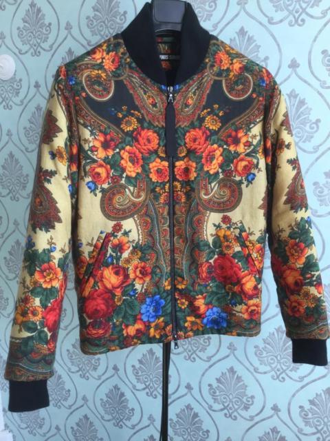Other Designers Denis Simachev - Awesome fullprinted wool bomber.Like Gucci or Saint Laurent