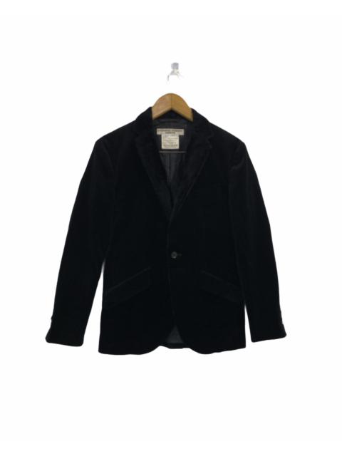 Other Designers Katharine Hamnett London - Katharine Hamnett London Stripe Velvet Suit Jacket Design