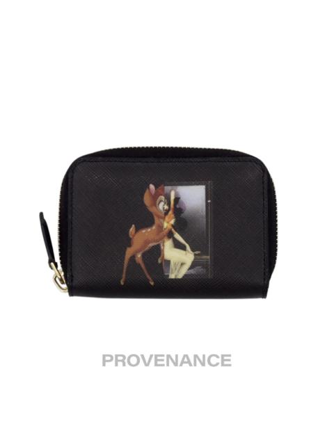 Givenchy Givenchy Bambi Zip Card Wallet - Black