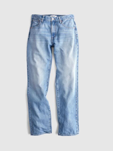 Madewell The Dean Easy Straight Jean in Airy Denim