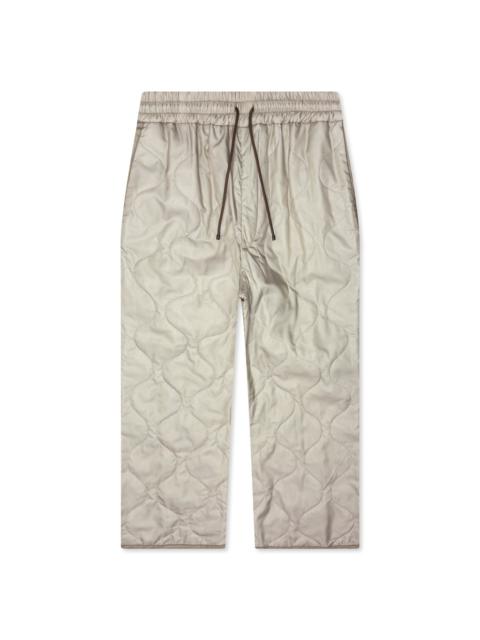 Dries Van Noten PLEADED PADDED PANTS - SAND