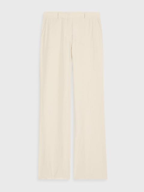 Sportmax Crepe de chine wide-leg pants
