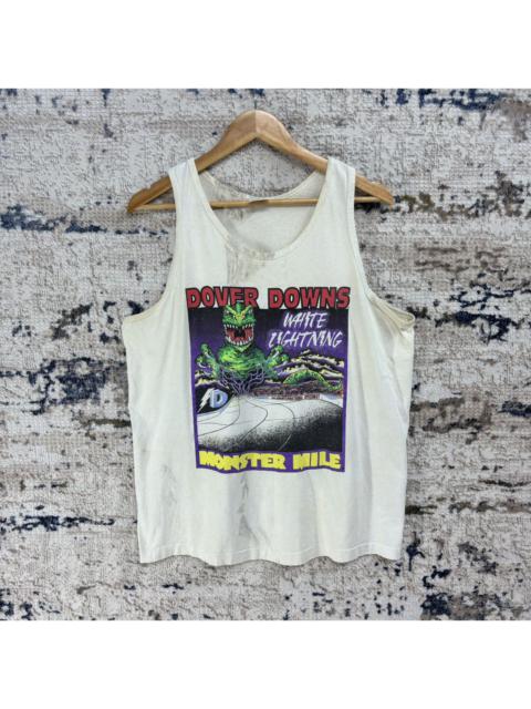Other Designers Vintage 90s Dover Downs “ Monster Mille” Sleeveless shirt