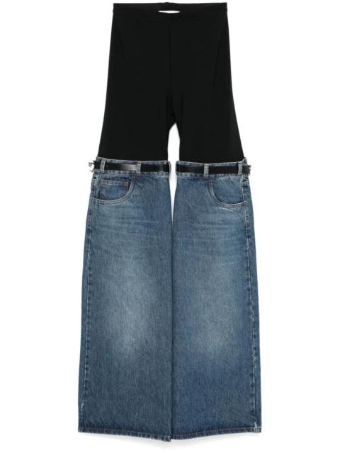 COPERNI Coperni Women Hybrid Denim Trousers