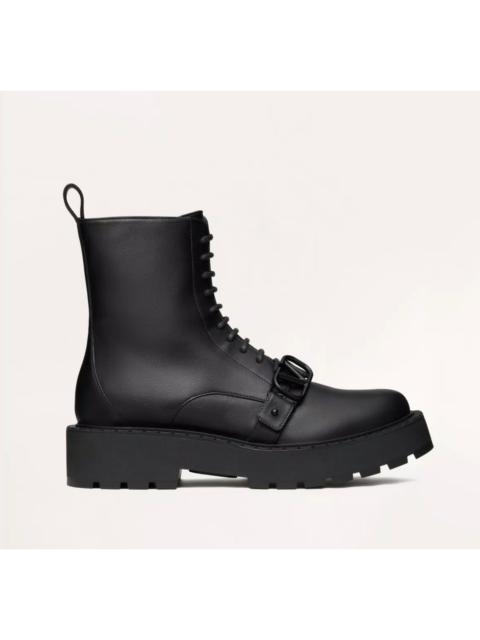 Valentino Valentino Vlogo Combat Boots