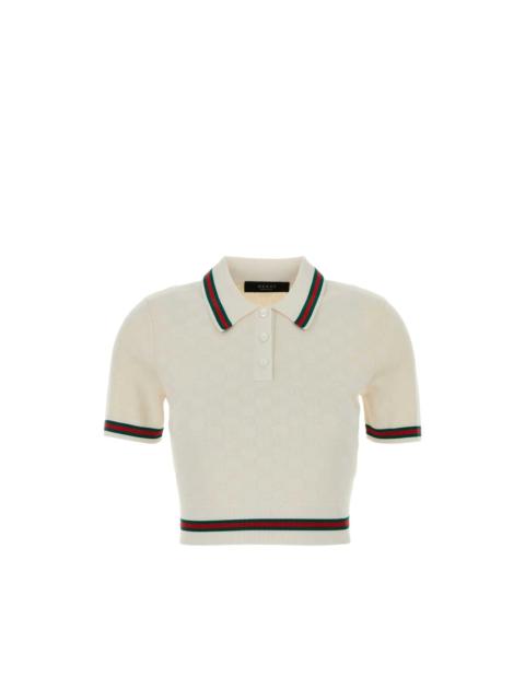 GUCCI Gucci White Tops - Polo Tops Women