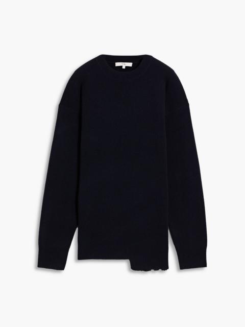 Tibi Anna cutout wool-blend sweater