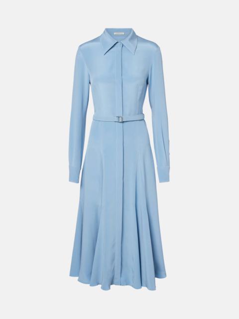 EMILIA WICKSTEAD Riko belted silk midi dress