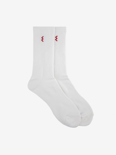 Iron Heart IRON HEART WORK BOOT SOCKS - WHITE