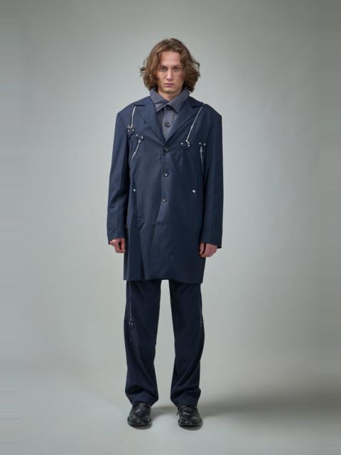 Kiko Kostadinov Knox Multi Zip Blazer