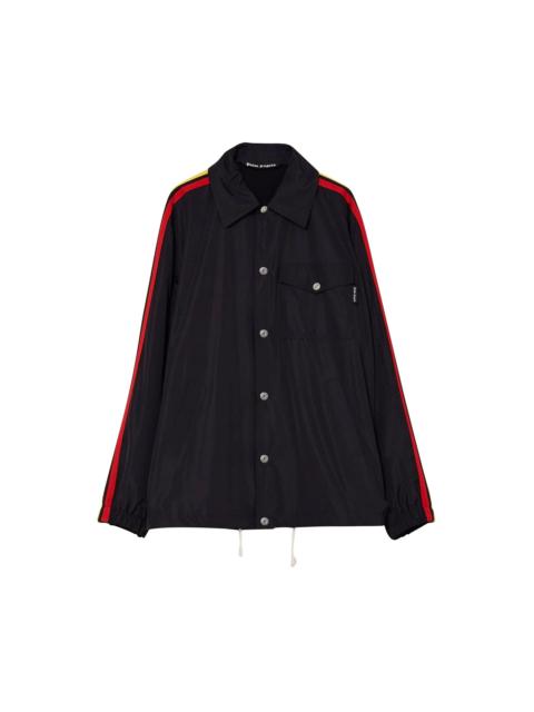 Palm Angels Palm Angels Miami Logo Coach Jacket 'Black/Multicolor'