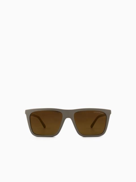 EMPORIO ARMANI MEN’S SQUARE SUNGLASSES