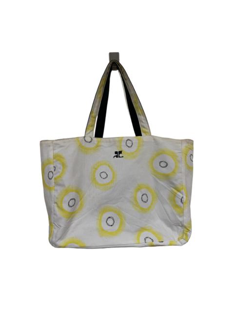 Other Designers Designer - Rare💥Courreges Reversible Canvas Tote Bag