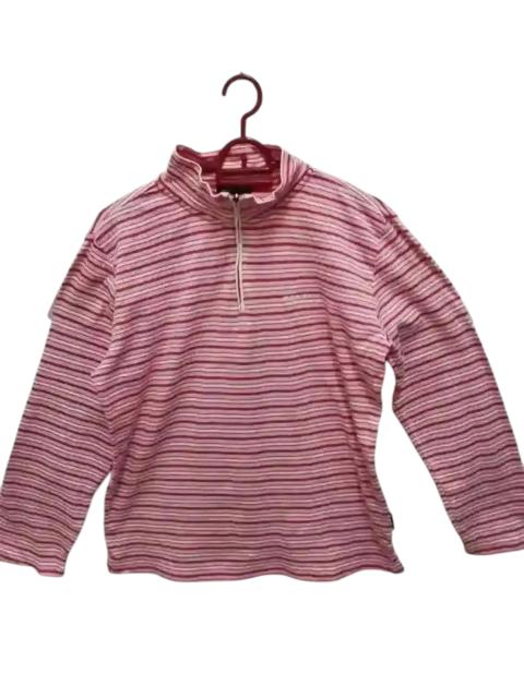 Other Designers Dunlod Motosport Zipper Stripe Sweatshirt