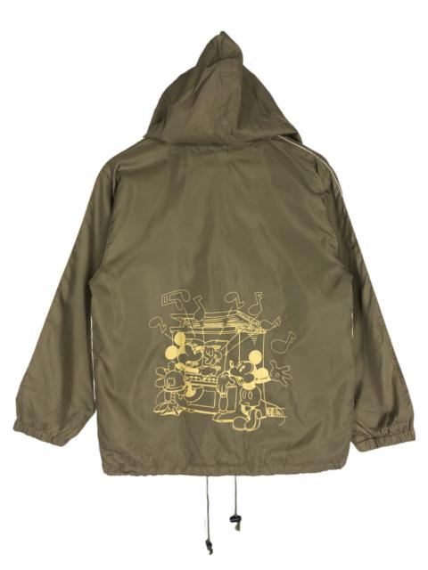 Other Designers Vintage - Vintage Mickey Mouse Zipper Jacket Windbreaker With Hoodie