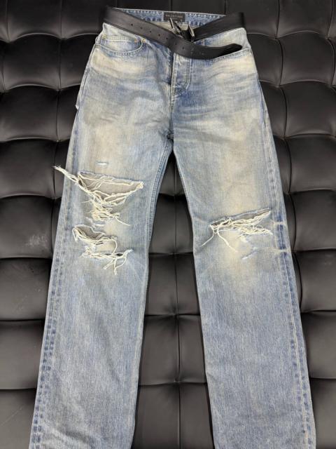 BALENCIAGA Balenciaga 24FW Ripped Jeans