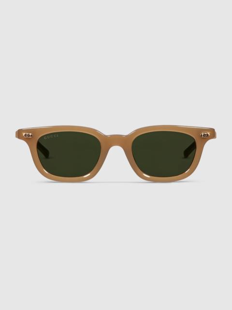 GUCCI Oval frame sunglasses