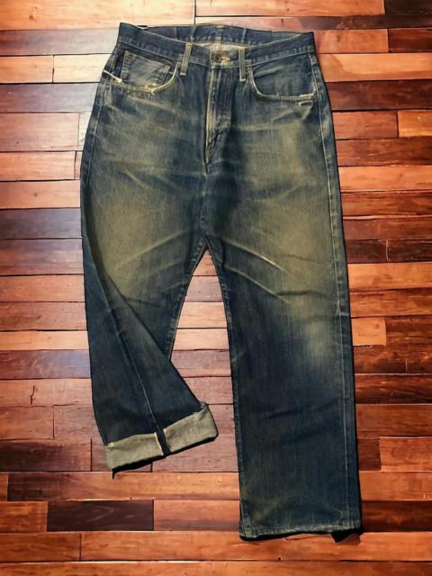 Vintage Edwin Orange Tag Selvedge Truly Distress Straight h'