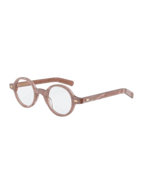 Valentino Valentino Ladies Black Round Eyeglass Frames VLX-185 E