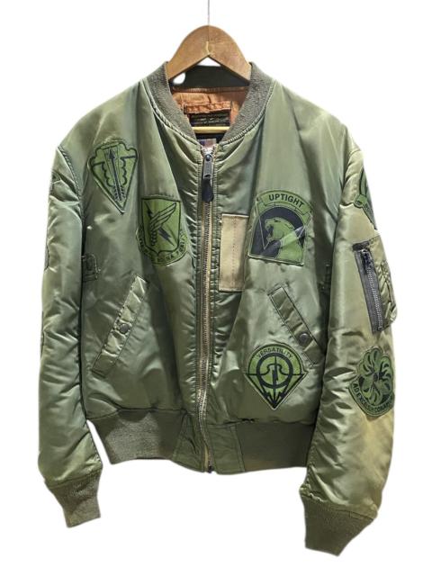 Other Designers Vintage 90s Avirex LTD USAF Bomber Jacket Sun Faded Rare