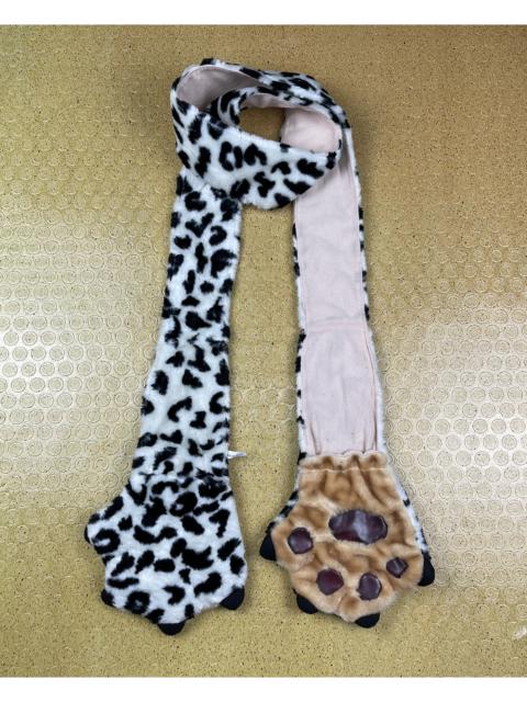 Other Designers Japanese Brand - animal pattern scarf with hand warmer tg1