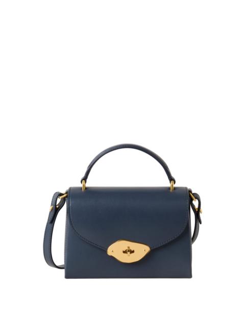 Mulberry Small Lana Top Handle Night Sky High Gloss Leather