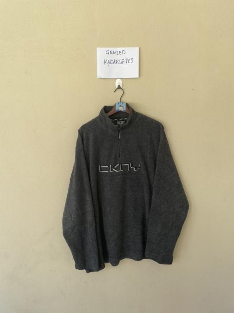 Other Designers Donna Karan - DKNY ANORAK FLEECE SWEATSHIRT