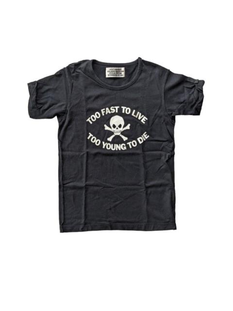 Japanese Brand - Seditioneries by 666 "to fast to live to young to die" poem