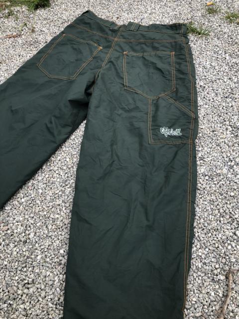 Other Designers VINTAGE EIGHT BALL🎱 POLYESTER BAGGY PANT