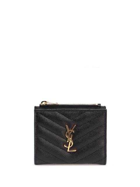 SAINT LAURENT Saint Laurent Women `Cassandre Matelassé` Bi-Fold Wallet