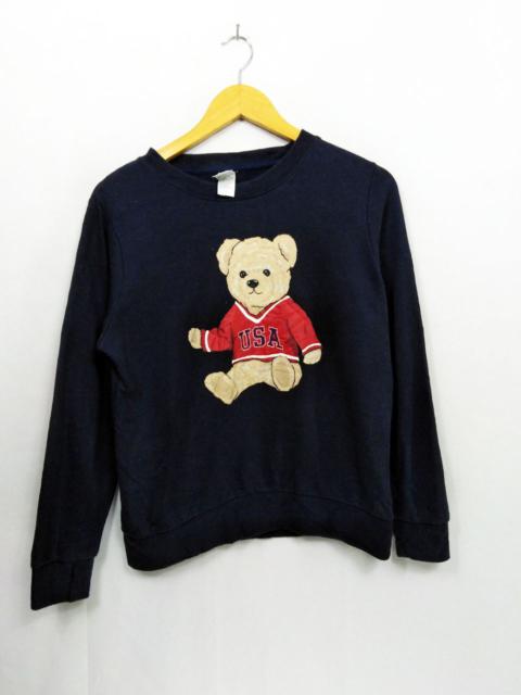 Other Designers Japanese Brand - BEAR USA SWEATSHIRT LIKE POLO BEAR