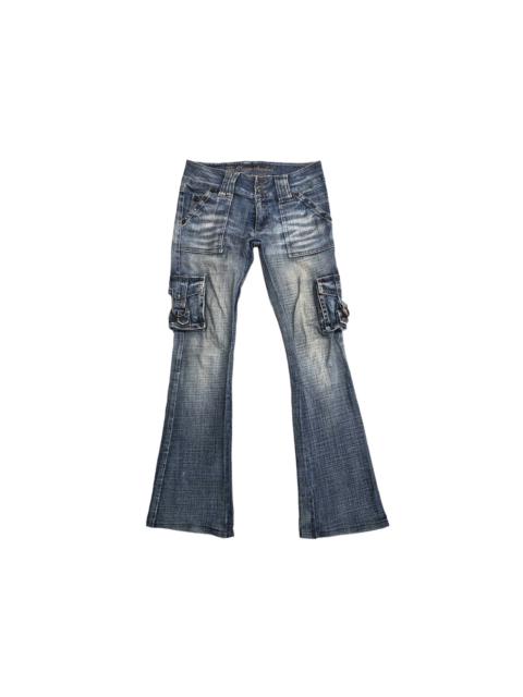Other Designers Japanese Brand - Japanesebrand cargo multipocket denim flared🔥