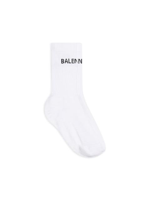 BALENCIAGA Men's Balenciaga Socks in White