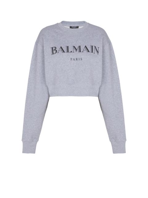 Balmain Printed Balmain crew-neck sweatshirt