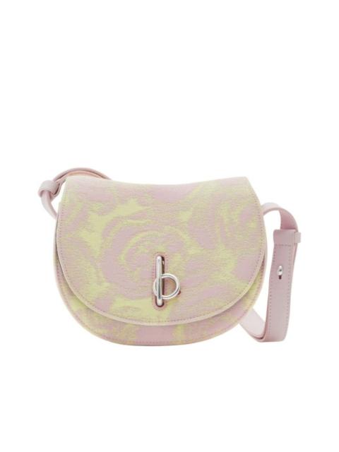 Burberry Shoulder Bag with Logo Plaque and Magnetic Fastening