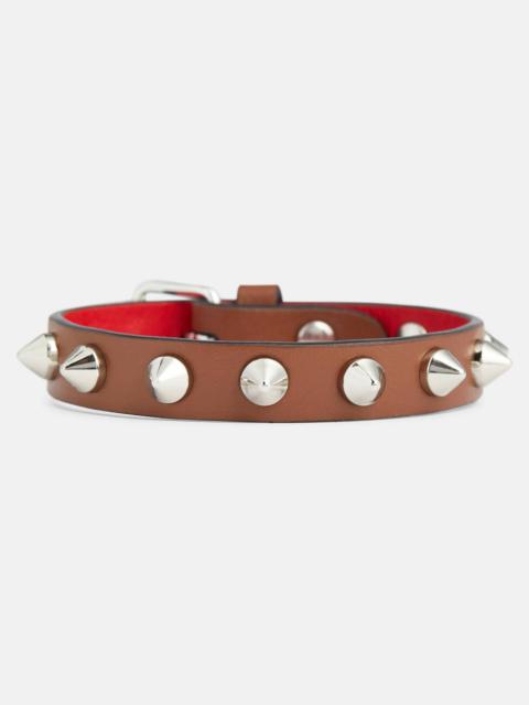 Christian Louboutin Loubilink leather bracelet