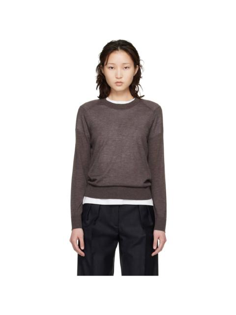Loulou de Saison Brown Ditto Fluid Sweater