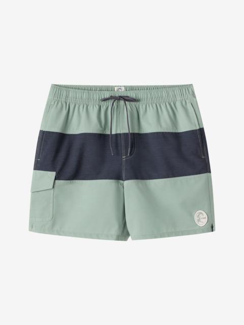 O'Neill O'Riginals Midway Elastic Waist 16" Swim Trunks