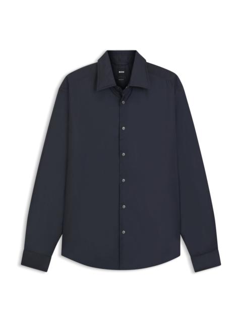 BOSS REGULAR-FIT OVERSHIRT WITH PADDING