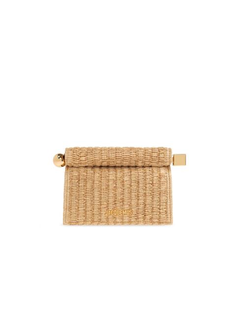 JACQUEMUS JACQUEMUS La Petite Poche Beige Clutch Bag New & Authentic