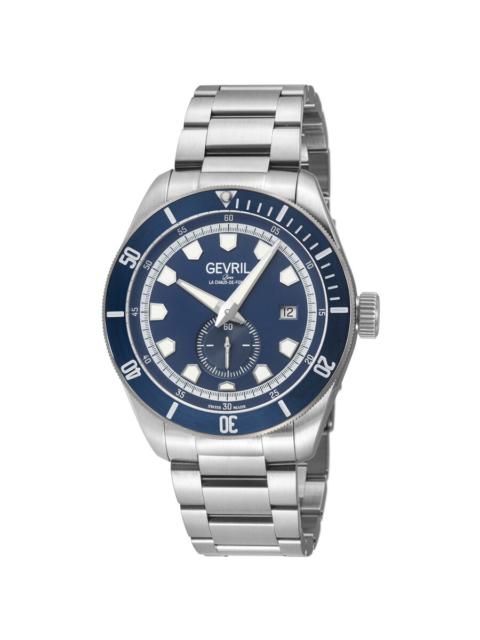 Other Designers Gevril Yorkville Automatic Blue Dial Men's Watch 48641B