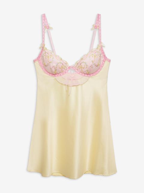 For Love & Lemons Sunny Bouquet Slip Dress